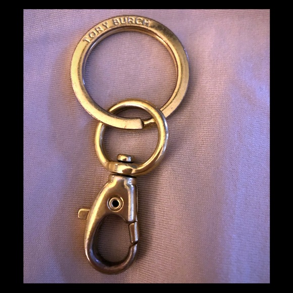Tory Burch Accessories - Tory Burch Golden Brass Key Chain